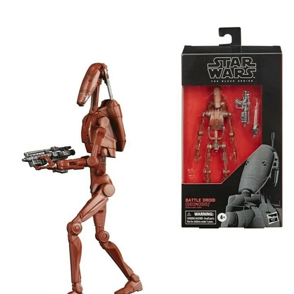 Star Wars Geonosis Battle Droid Action Figure - Reddish Brown